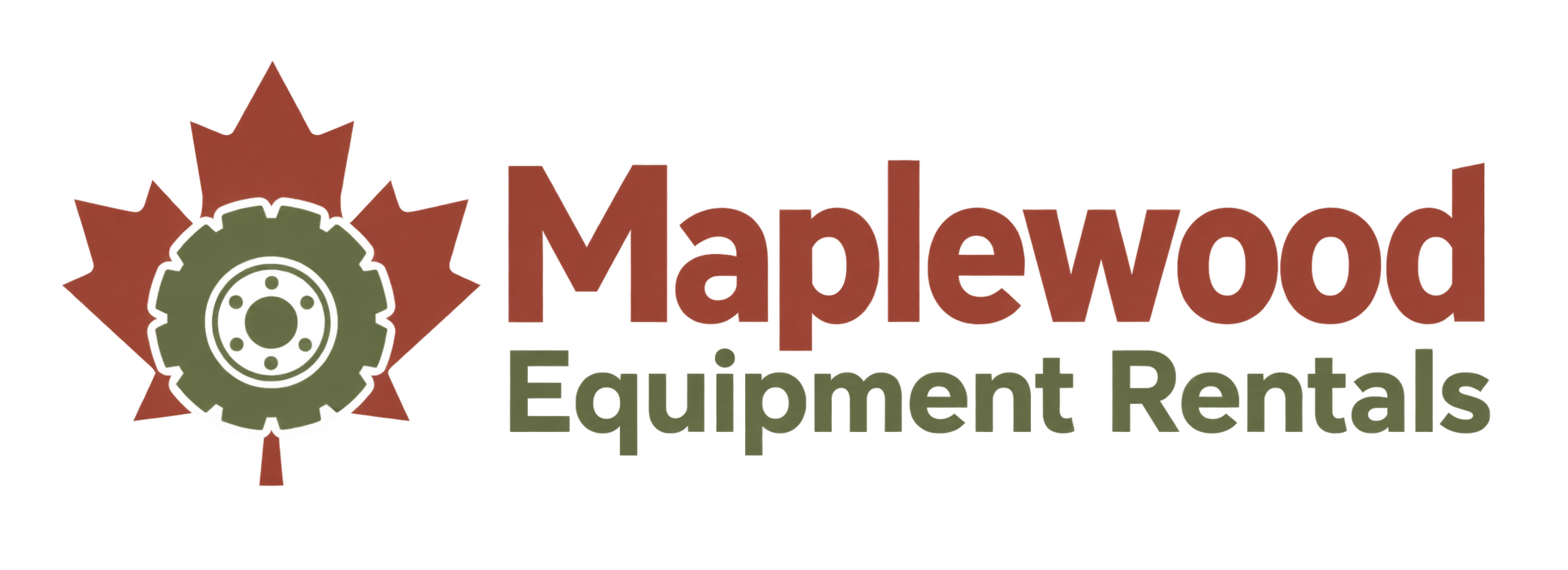 Maplewood Equipment Rentals fictional company logo