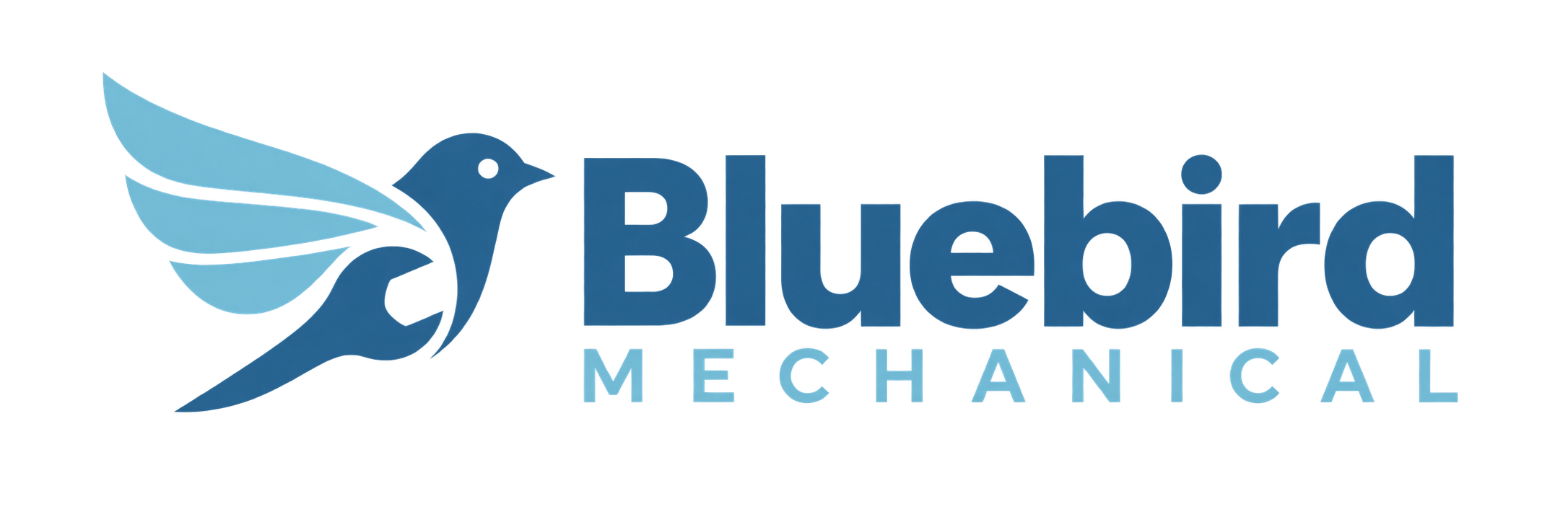Bluebird Mechanical fictional company logo
