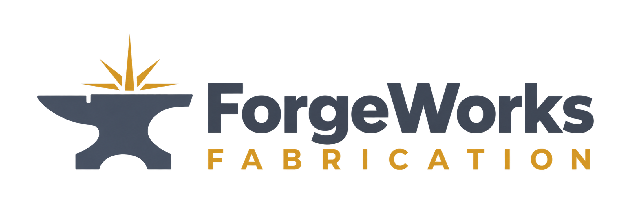 ForgeWorks Fabrication fictional company logo